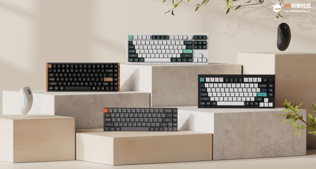 能测心率血氧的开源鼠标、蜜蜂涂装写作机｜DF创客周...图5