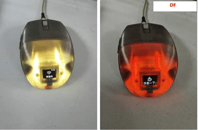 能测心率血氧的开源鼠标、蜜蜂涂装写作机｜DF创客周...图8