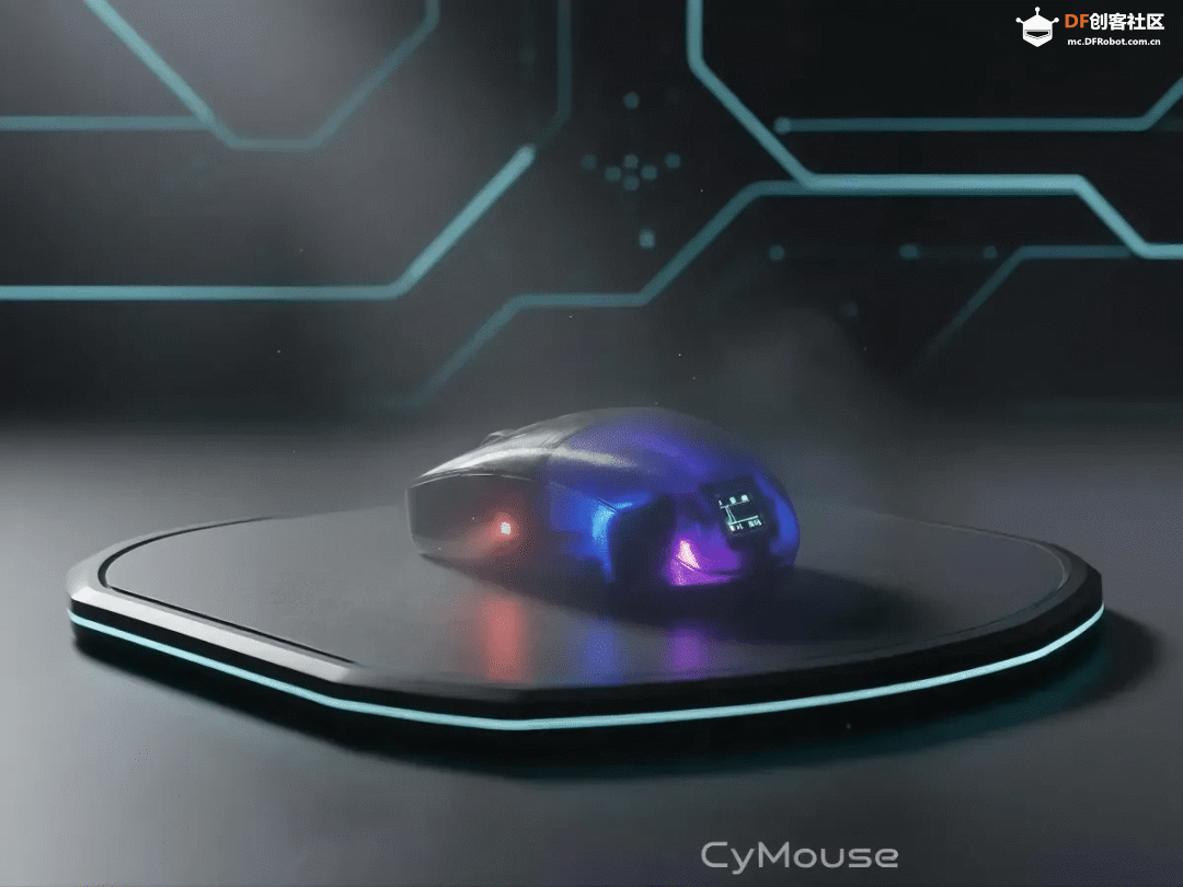 能测心率血氧的开源鼠标、蜜蜂涂装写作机｜DF创客周...图7