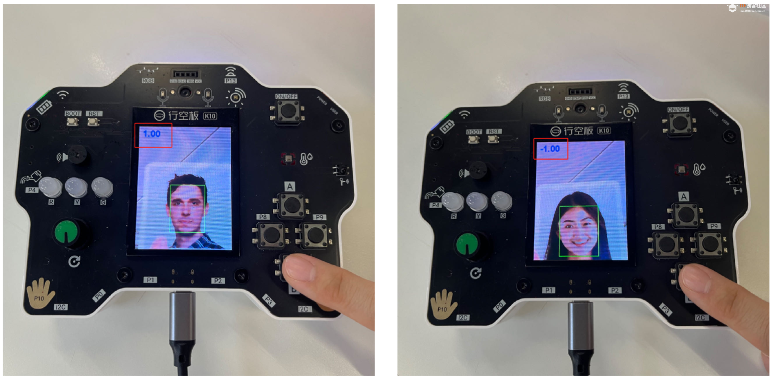 小学人工智能教学案例之 智能就餐之人脸学习和识别图4