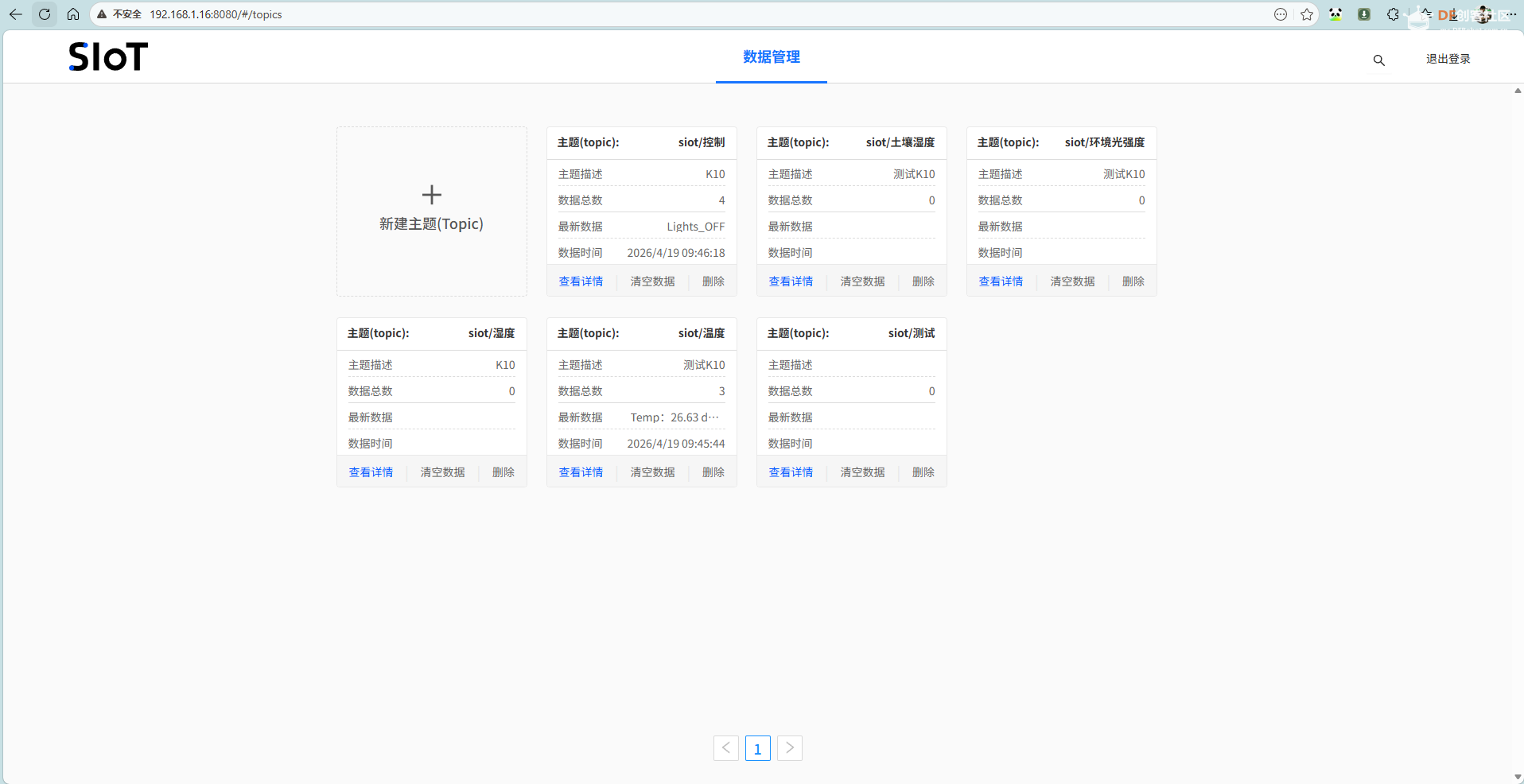K10与MQTT二：siotV2可视化面板数据大屏图2