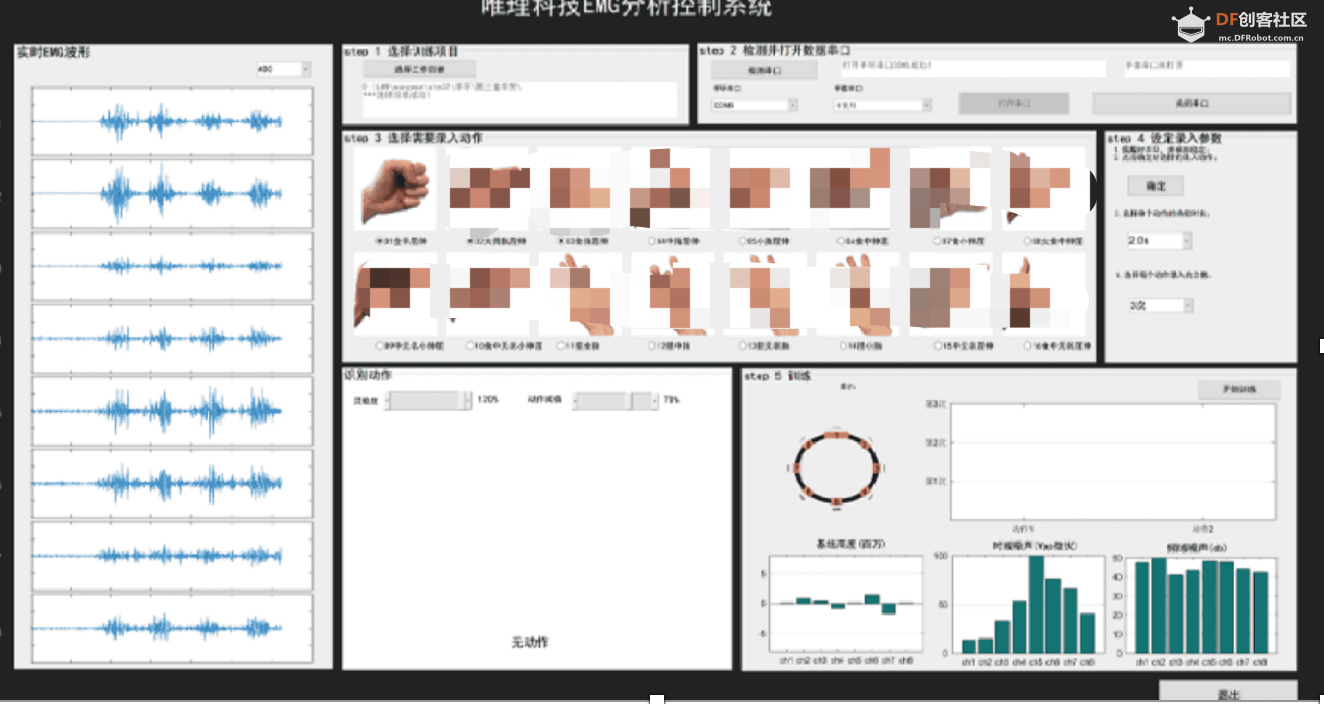 唯理科技发布用于科研和腕部数据采集训练的神经腕带图3