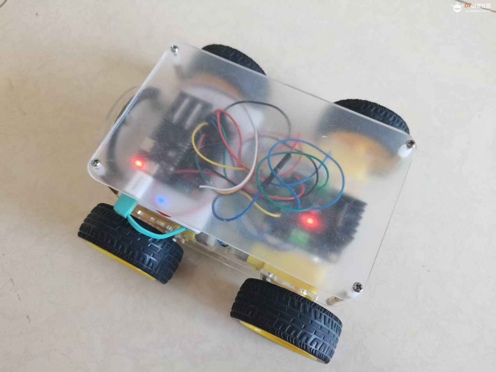 基于 FireBeetle 2 ESP32-P4 + ESP-Claw 四驱车图20