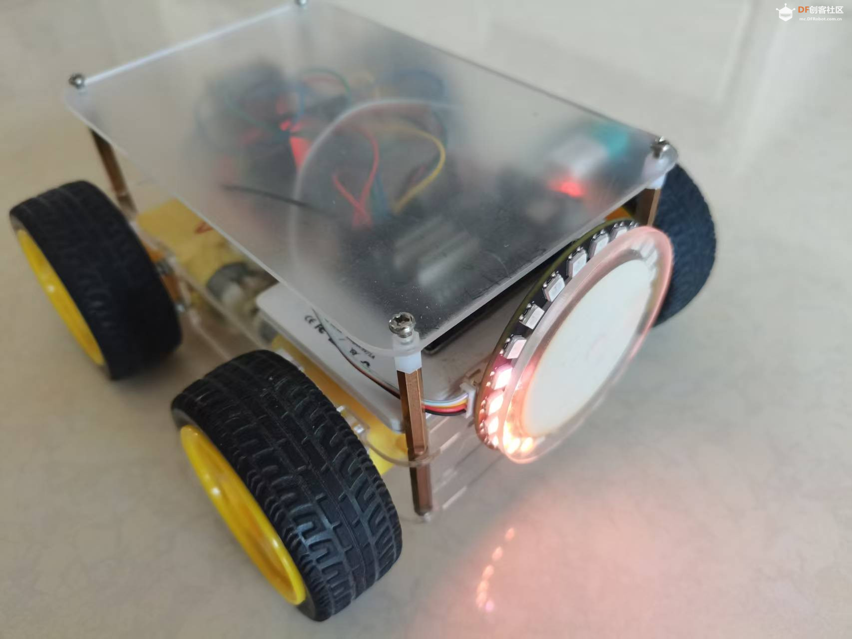基于 FireBeetle 2 ESP32-P4 + ESP-Claw 四驱车图21