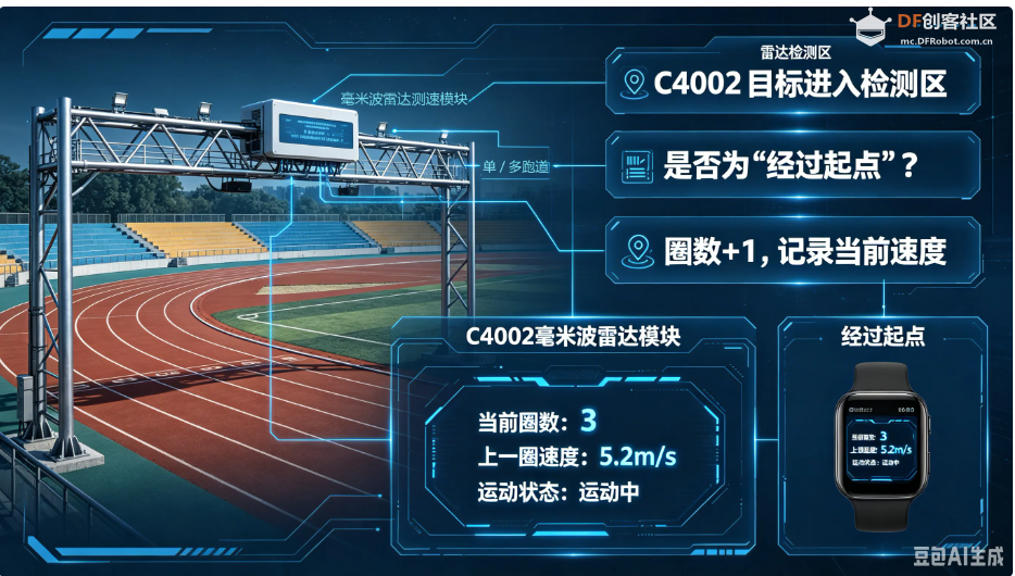 C4002毫米波雷达智能圈速与状态监测系统 项目实战...图2