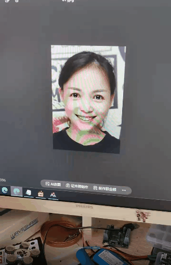 【花雕动手做】K10 实验之AB按键控制学习人脸与识别人脸图1