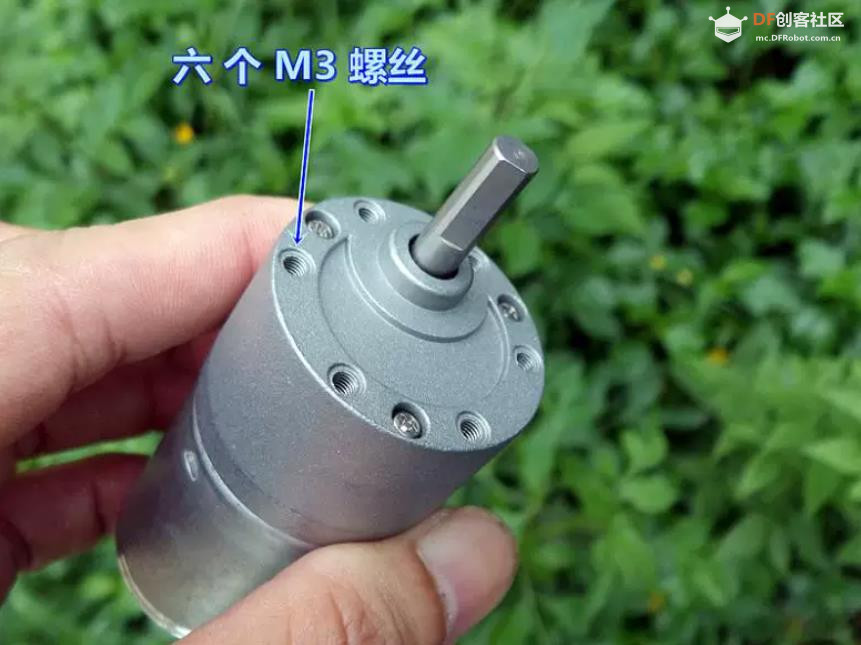 【花雕动手做】智能机器人 DC12V 雅腾直流无刷减速电机图1