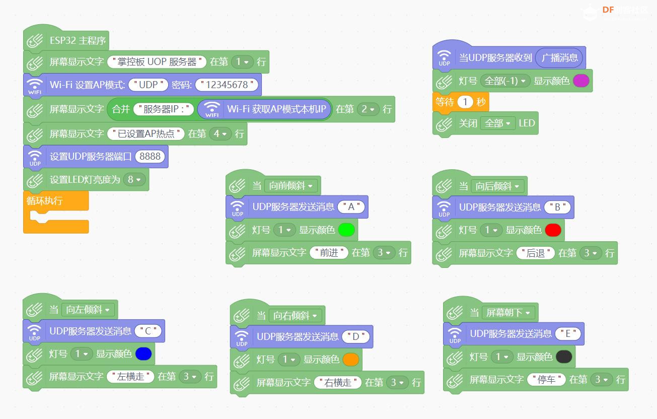 【花雕动手做】K10 UDP 双向通信陀螺仪姿态控制麦轮小车图1