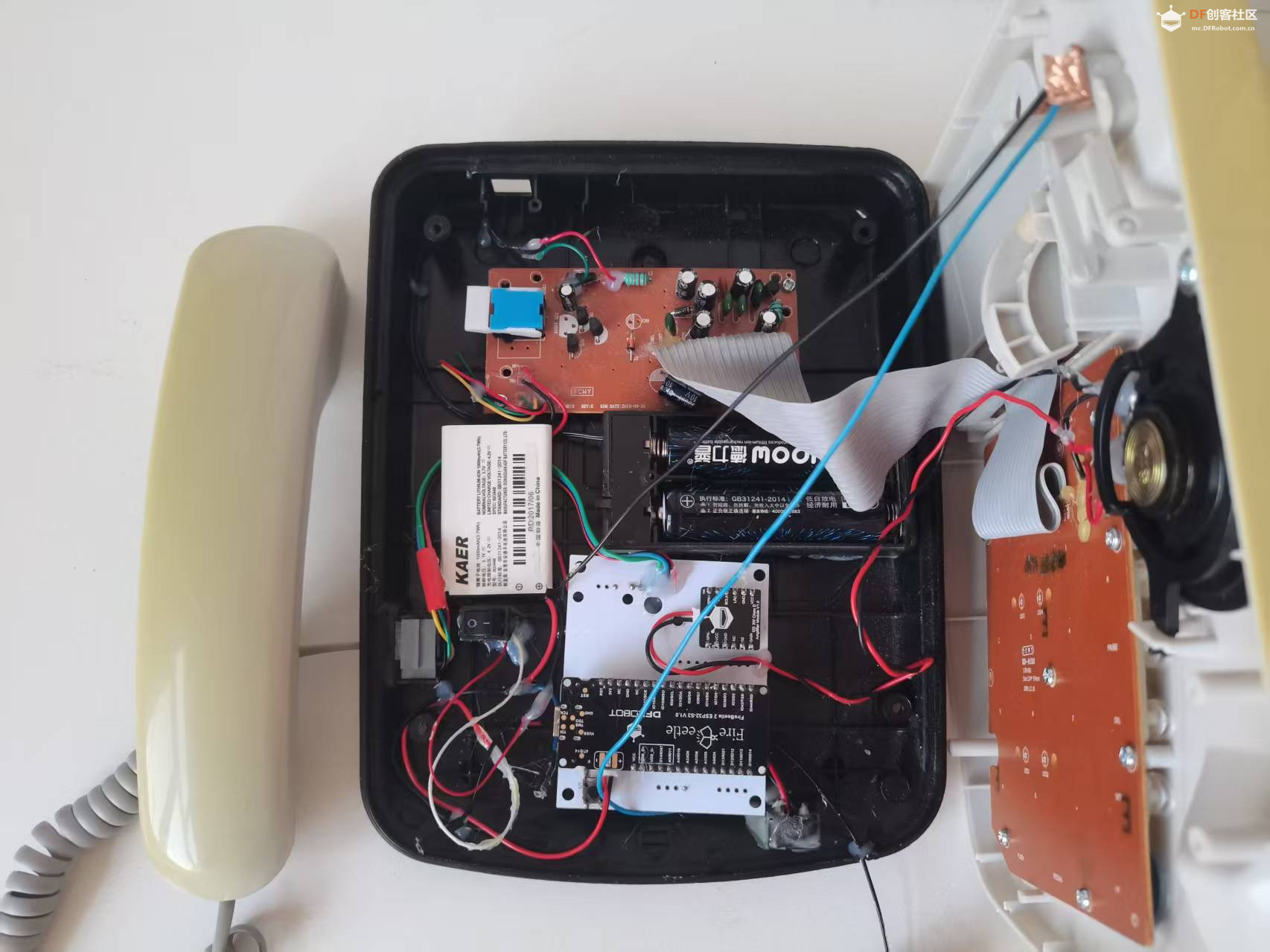 旧电话机“智”变：用ESP32-S3和小智AI打造复古智能电话图9