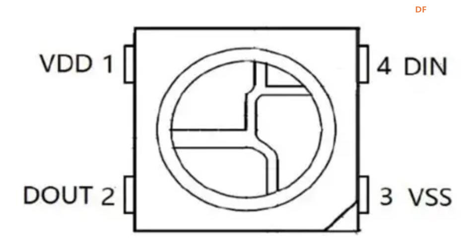 【花雕动手做】行空板 K10 之语音调控可移动WS2812B平板灯图2