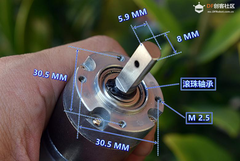 【花雕动手做】拆解 CASIC‑MOTOR ZWS37U 无刷行星减速电机图2