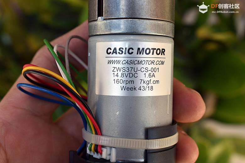 【花雕动手做】拆解 CASIC‑MOTOR ZWS37U 无刷行星减速电机图3