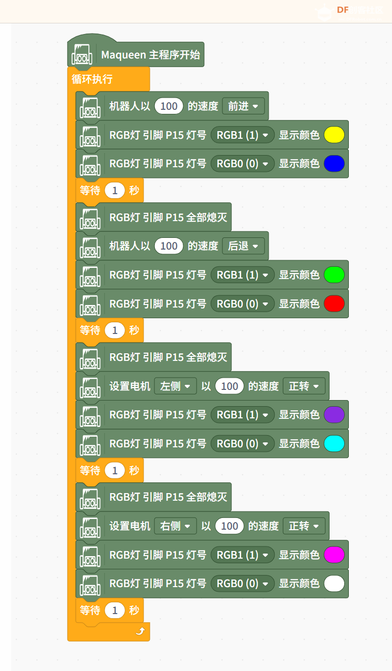 上电，第一次点亮氛围灯了图1