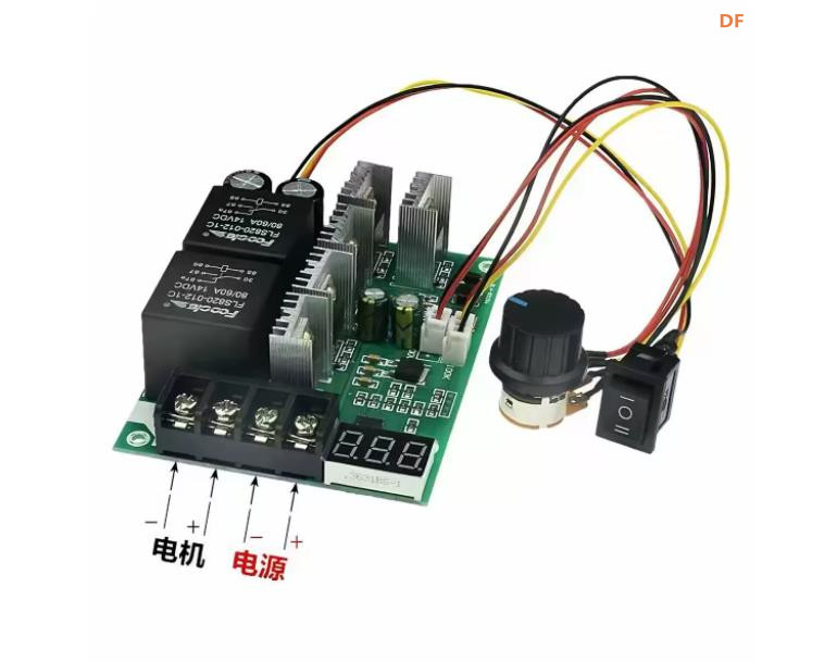 【花雕动手做】正反转PWM直流电机调速器60A55V马达驱动器图1
