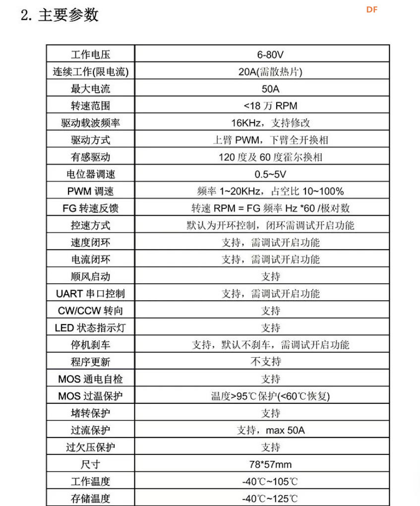 【花雕动手做】无刷有霍尔 FOC 开发板 1600W 驱动控制器图3