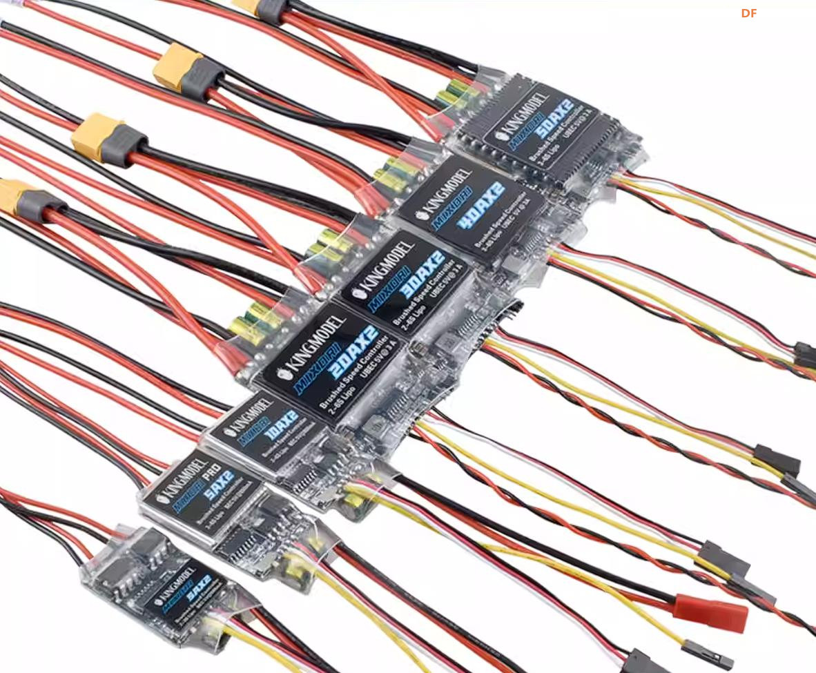 【花雕动手做】MIXORI 20AX2 双路双向有刷电调 2S-6S 模组图3