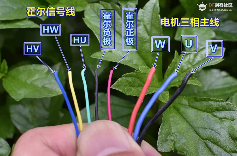 【花雕动手做】 三相八线 带霍尔 B3040M 无刷电机 DC12V图1