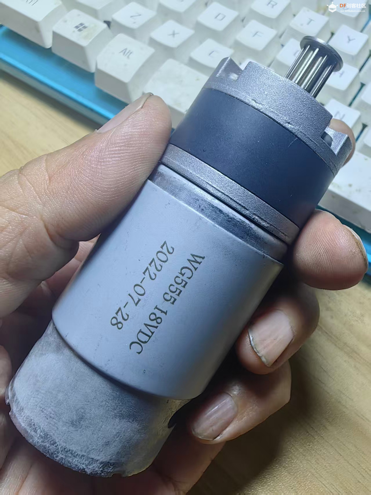 【花雕动手做】行星减速箱WG555电机 DC12V 1:5 高速大功率图2