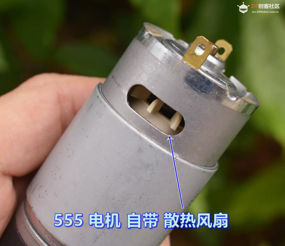 【花雕动手做】行星减速箱WG555电机 DC12V 1:5 高速大功率图1