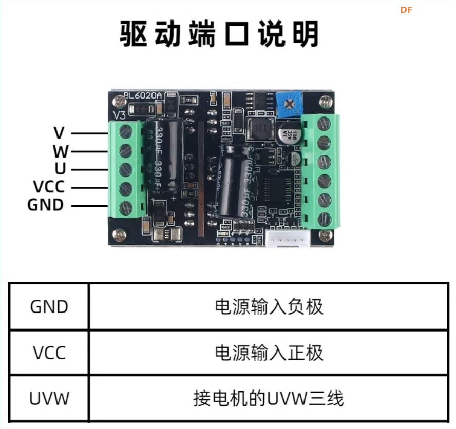 【花雕动手做】黑版 60V500W 大功率有霍尔无刷电机驱动板图2
