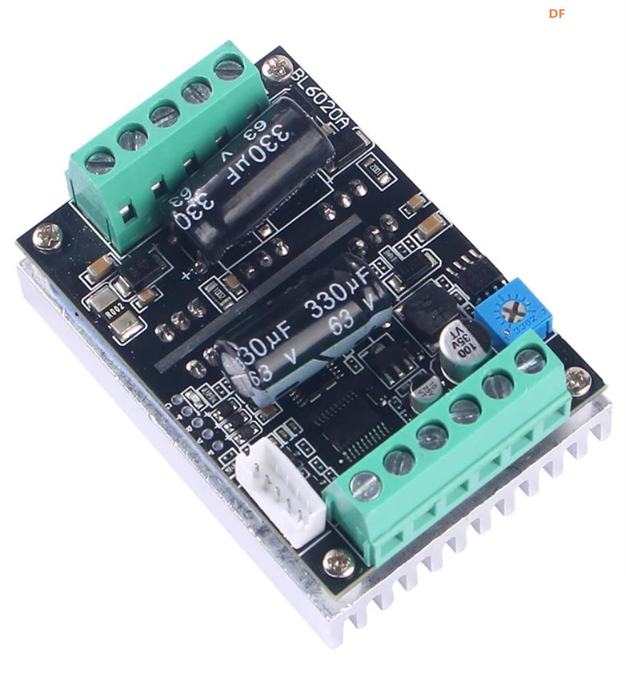 【花雕动手做】黑版 60V500W 大功率有霍尔无刷电机驱动板图3