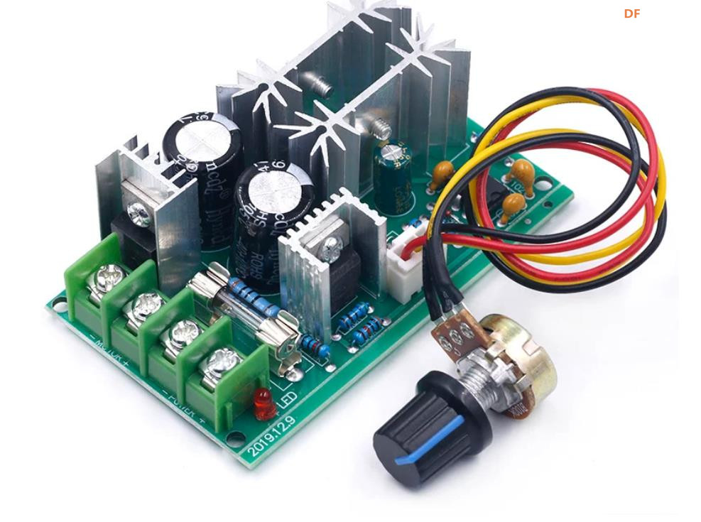 【花雕动手做】9-60V 大功率驱动模块 PWM 控制器20A调流器图4