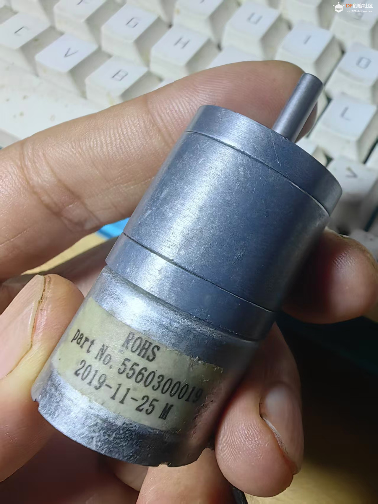 【花雕动手做】5-12V 直流微型全金属齿轮 25GA310 减速电机图1