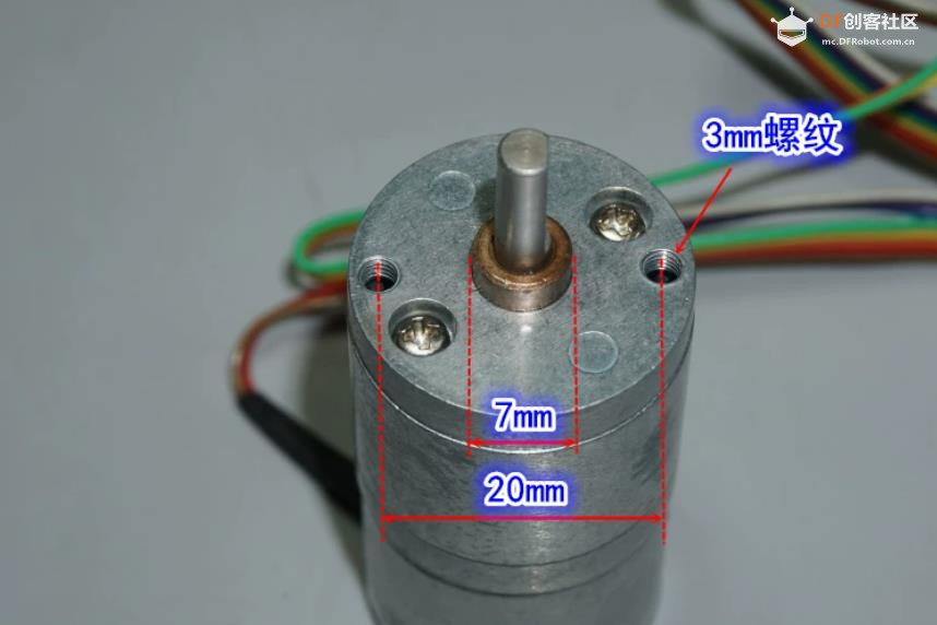 【花雕动手做】5-12V 直流微型全金属齿轮 25GA310 减速电机图2