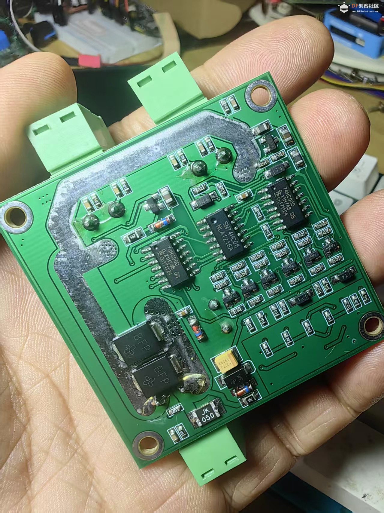 【花雕动手做】DRI0041 12-24V 7A 160W 双路直流电机驱动模块图2
