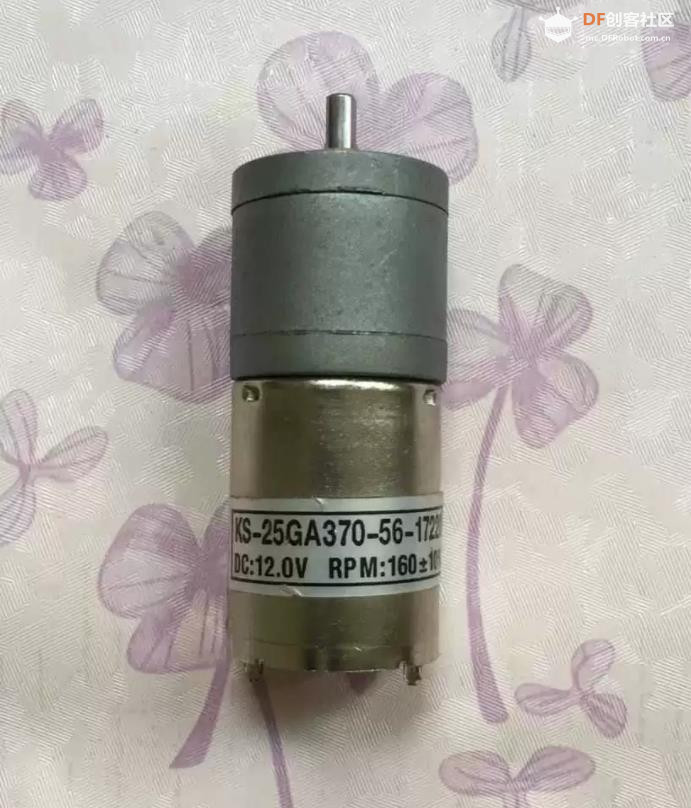 【花雕动手做】全金属齿轮 DC12V 160 转 370 直流减速电机图1