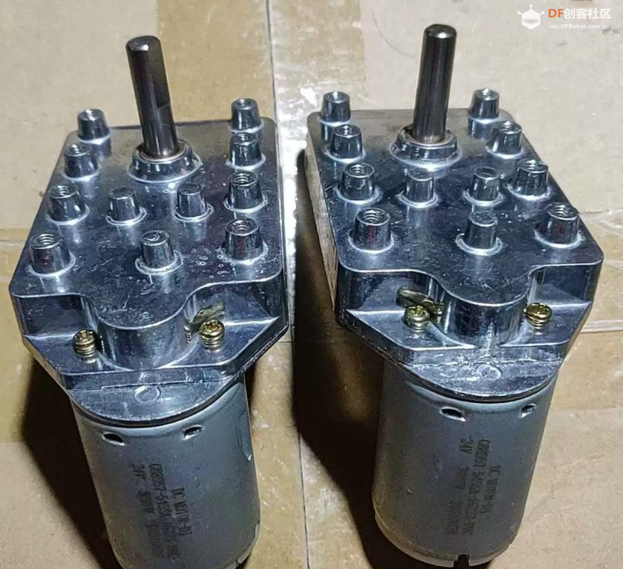 【花雕动手做】24V 7 字型塑料齿轮直流减速电机图3
