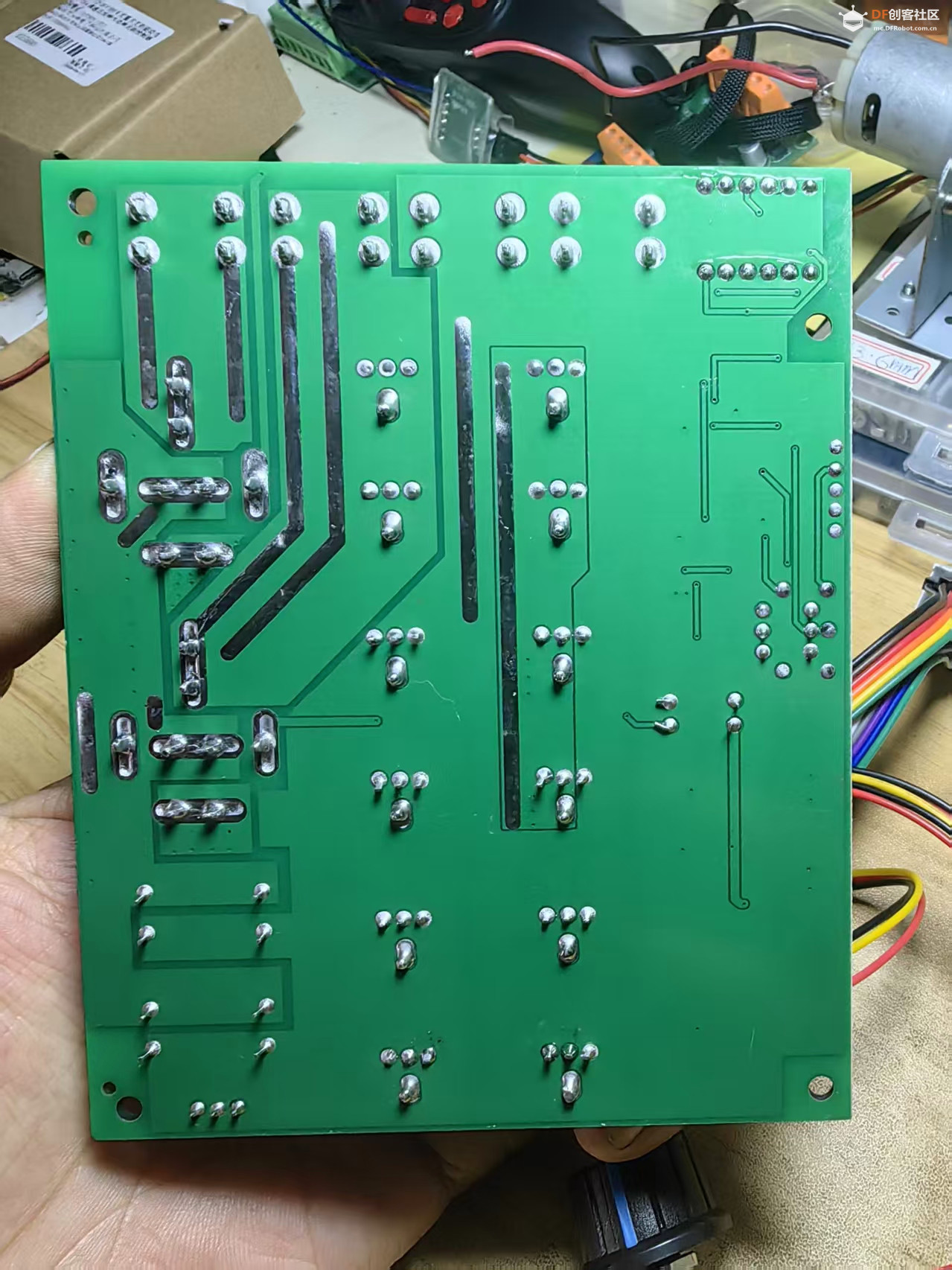 【花雕动手做】10-55V60A大功率直流电机调速器PWM无极变速图1