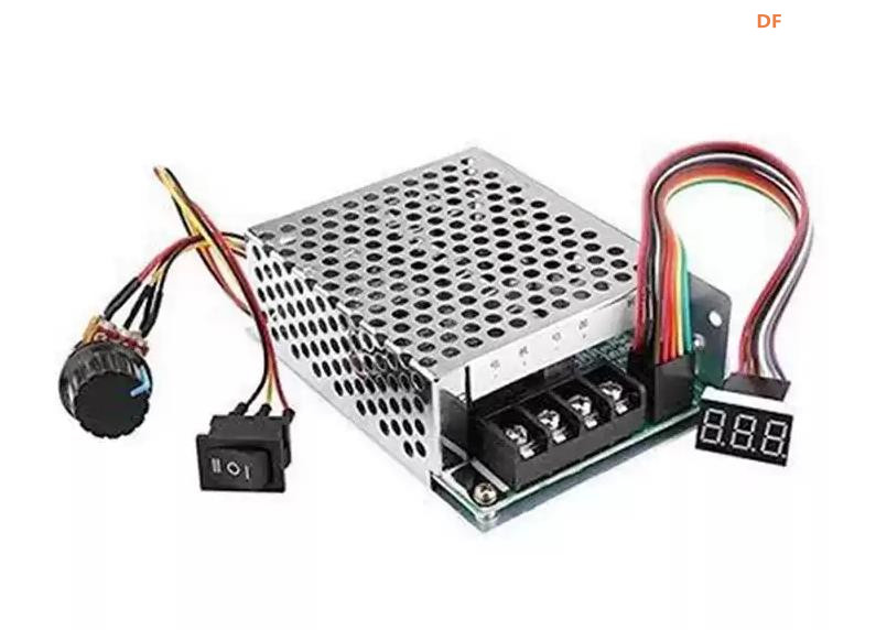 【花雕动手做】10-55V60A大功率直流电机调速器PWM无极变速图4