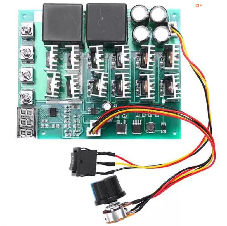 【花雕动手做】10-55V60A大功率直流电机调速器PWM无极变速图3