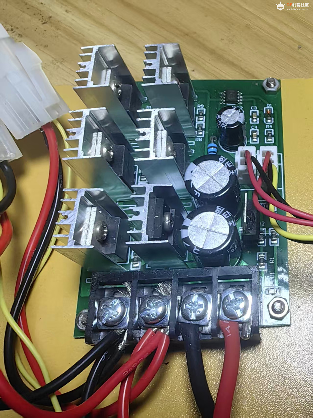 【花雕动手做】PWM直流电机调速器48V40A大功率马达驱动图1