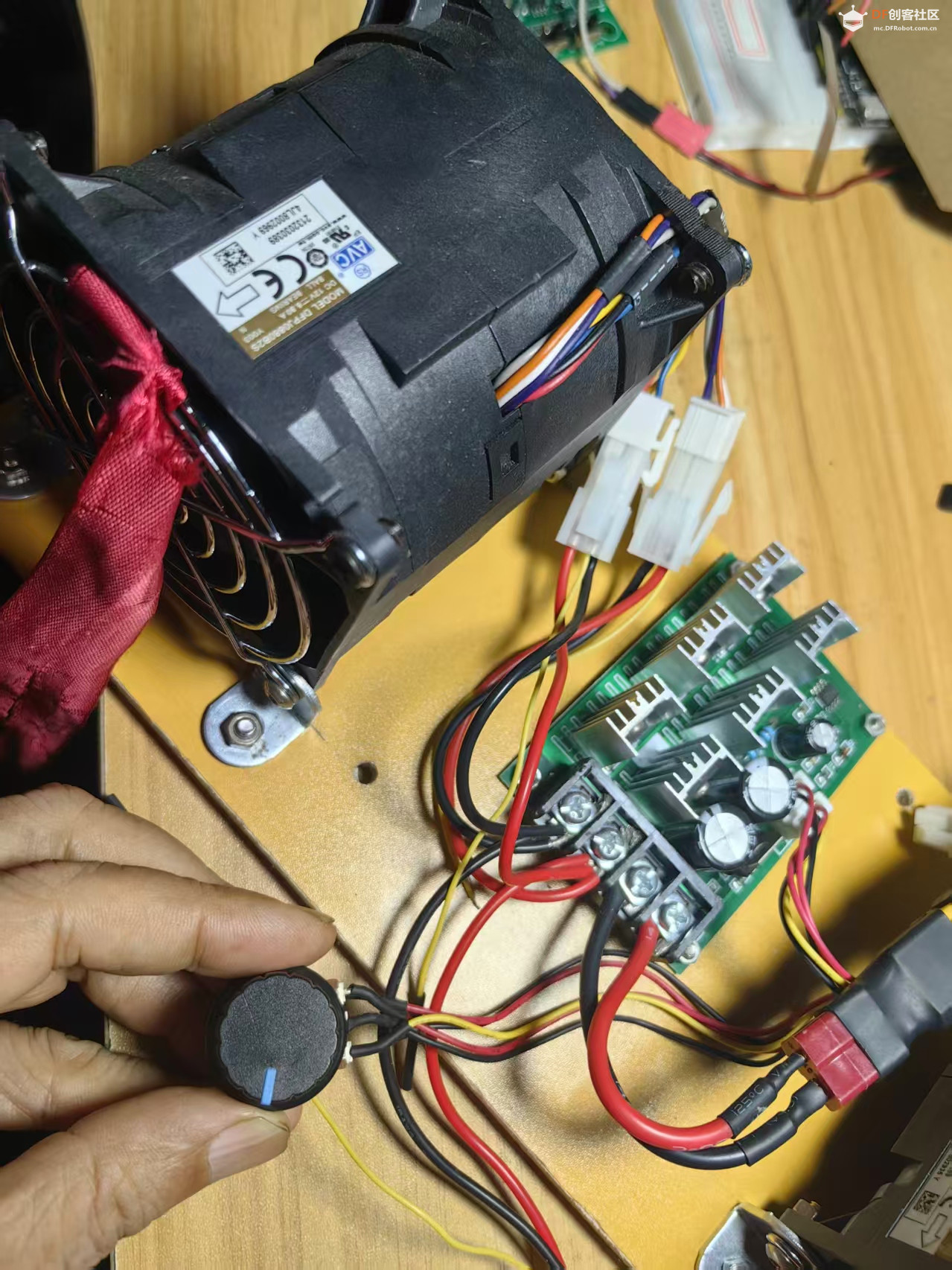 【花雕动手做】PWM直流电机调速器48V40A大功率马达驱动图2