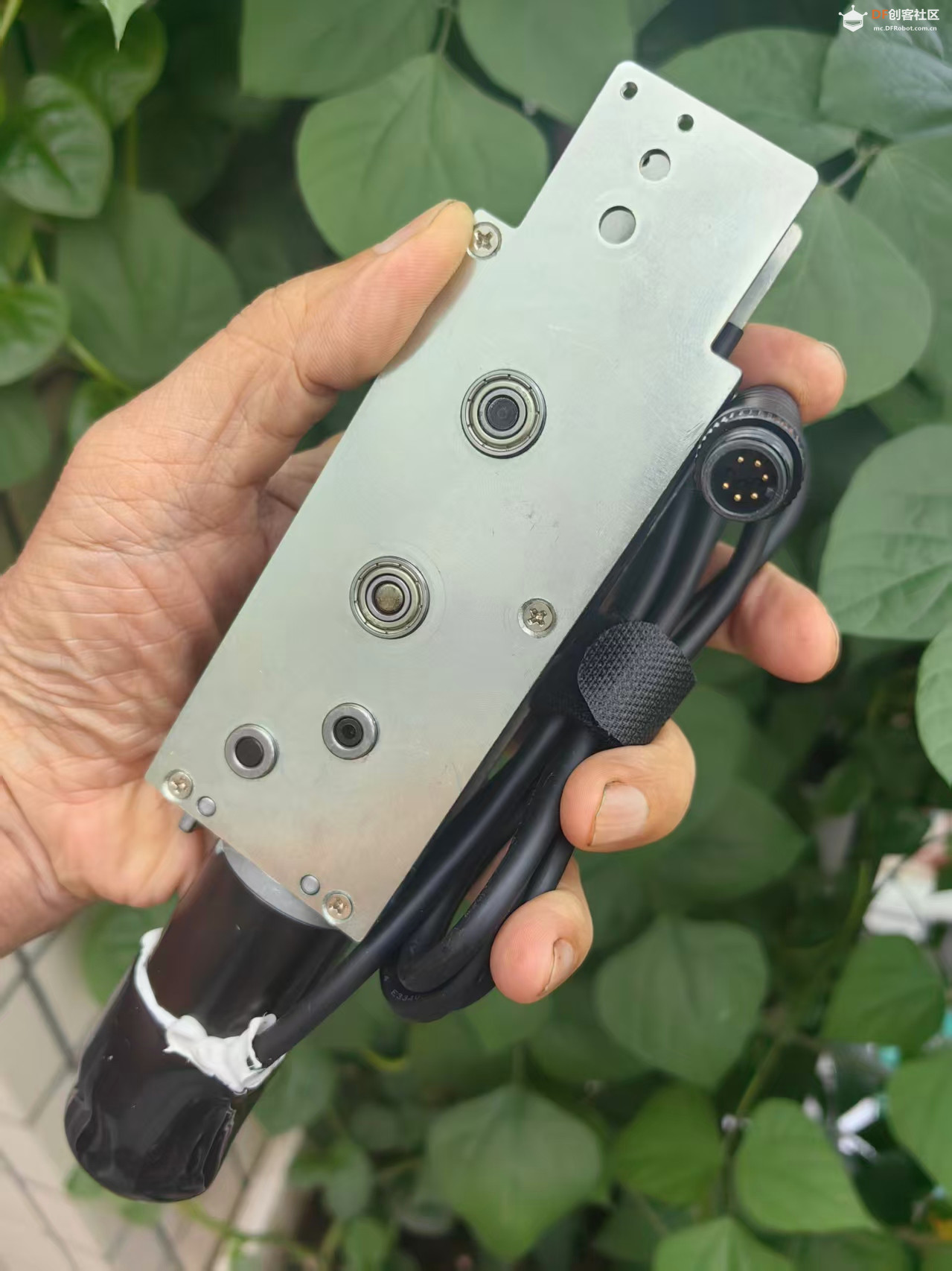 【花雕动手做】24V 直流减速电机电动链条式开窗机模组图2